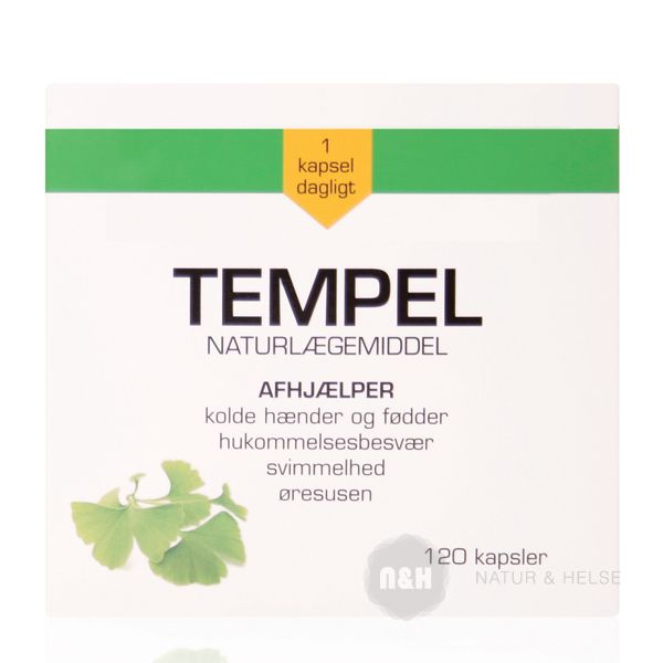 Tempel - Ginkgo Biloba 120 stk.